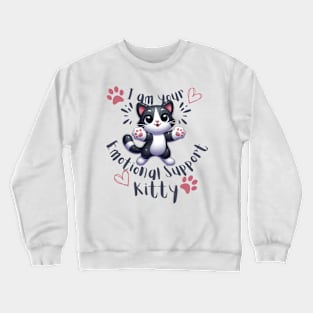 I am your emotional support kitty Crewneck Sweatshirt